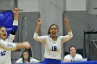 Volleyball vs Emerson  Wheaton College Women's Volleyball vs Emerson College. - Photo by Keith Nordstrom : Wheaton, Volleyball, VB2019